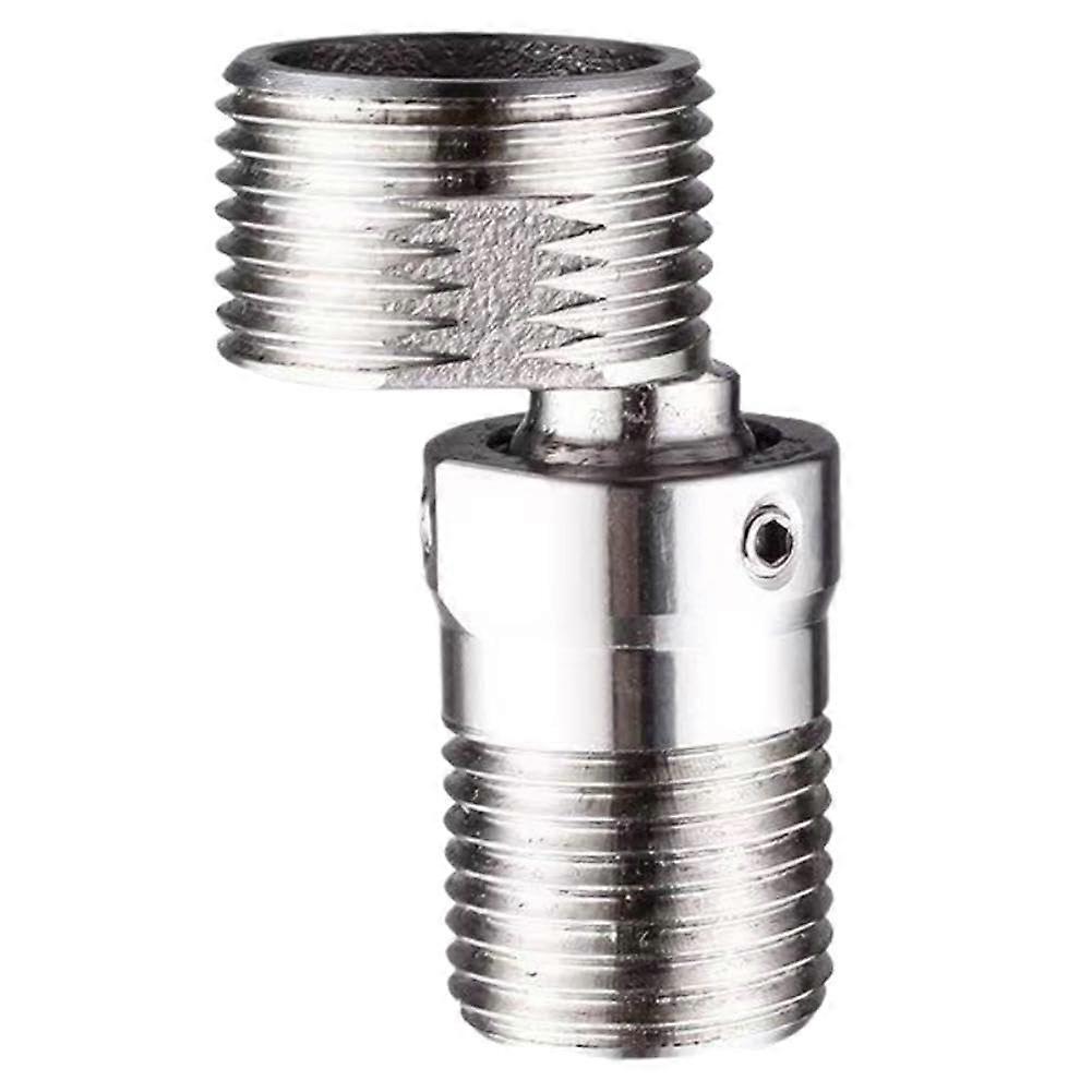 Adjustable Shower Faucet Angle Adapter 304 Stainless Steel Curved Elbow Connector Universal Fit