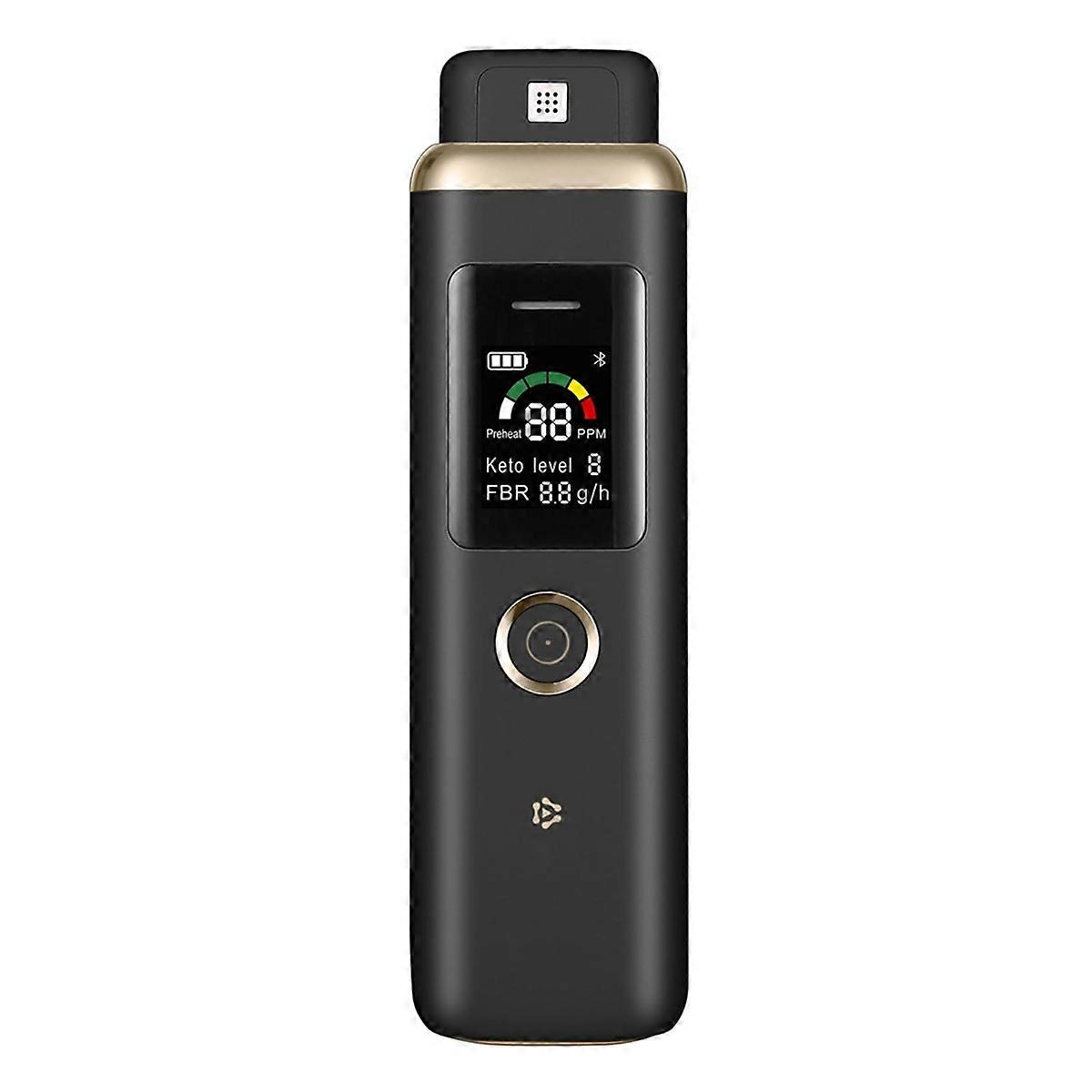 Professional Ketone Breath Analyzer High Accuracy Ketone Breath Meter Ketone Tester for Your Ketones Black