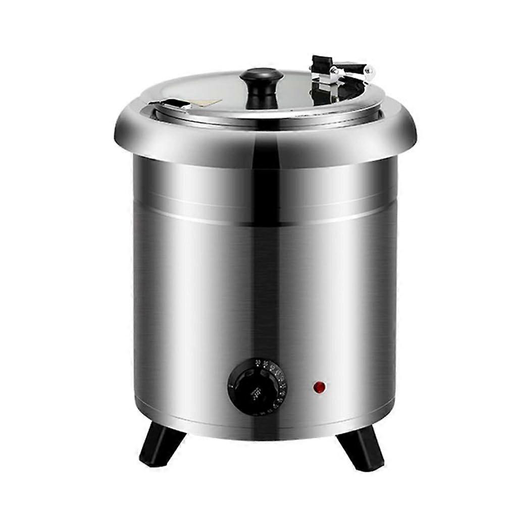 Soup Pot 10 L Large Capacity Stainless Steel Kettle With Hinged Lid Commercial Restaurant Soup Warmer Pot