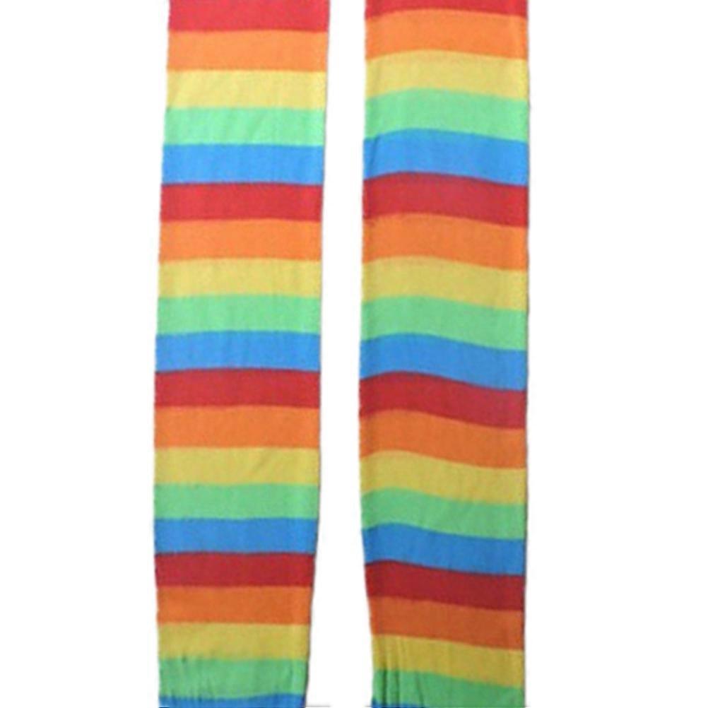 Striped Long Stocking for Women 2Pairs Carnival Party Socks