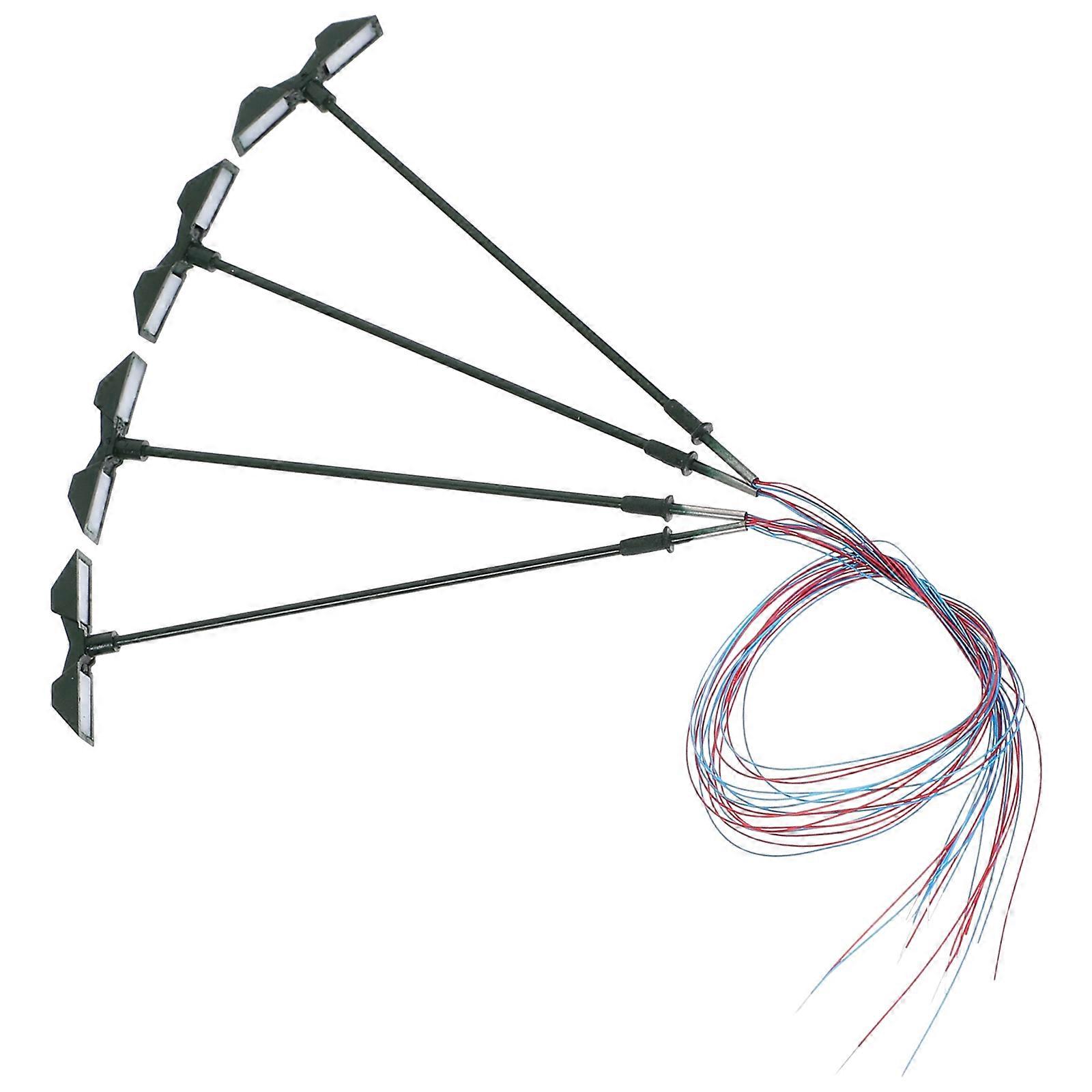 Vert Mini Yard Lamp Modèle Yard Lamp Pour La Décoration Ensemble De 4 Pièces