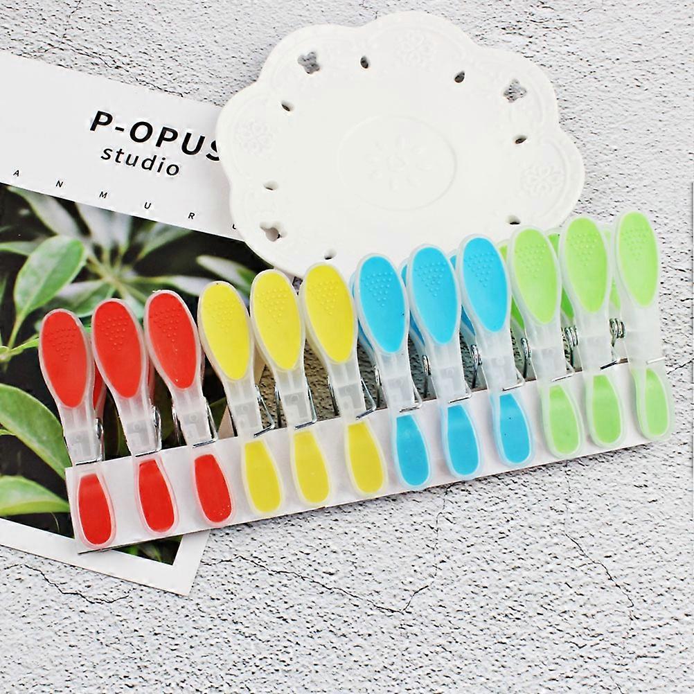 Clothes Clips Plastic Clips for Holding Clothes 72Pcs Assorted Color