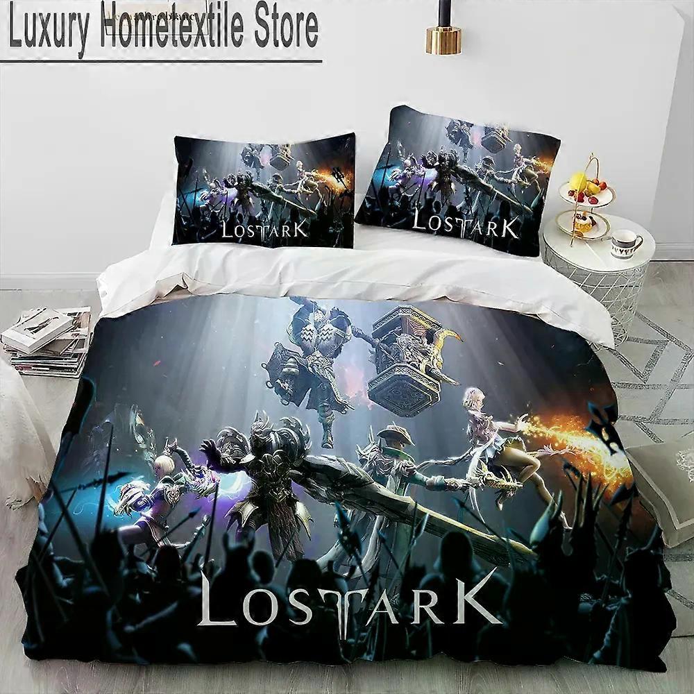 PIN2290 Lost ARK Game 3D Printed Bedding Set, Duvet Cover, Pillowcase, Comforter, King Size, Queen Size, 220x240cm
