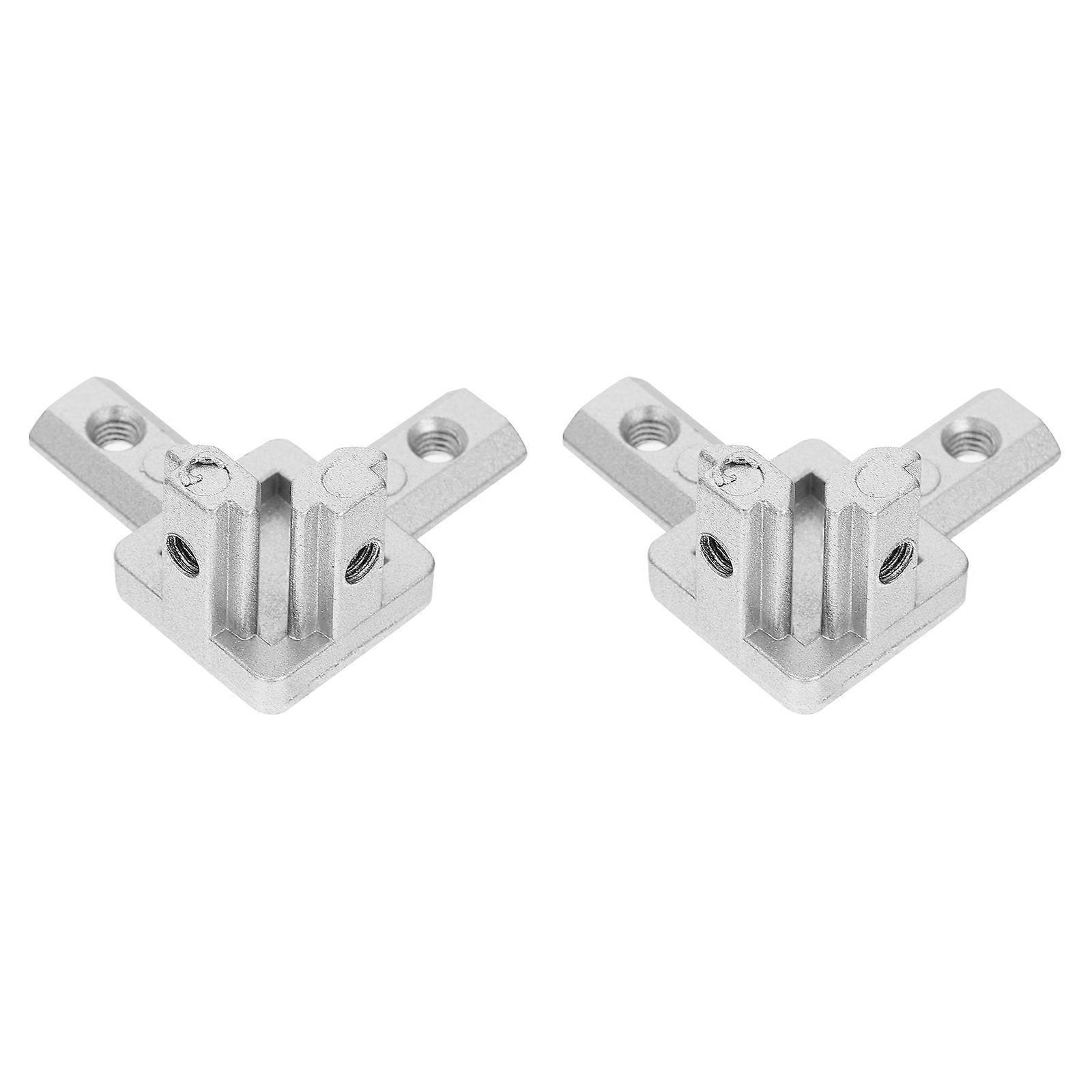 Connecting 3-Way Bracket Connector Zinc Alloy 10Sets for European Standard