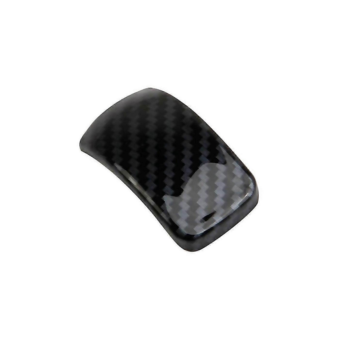 For Center Console Gear Shift Head Cover Trim For 2024 Carbon Fiber