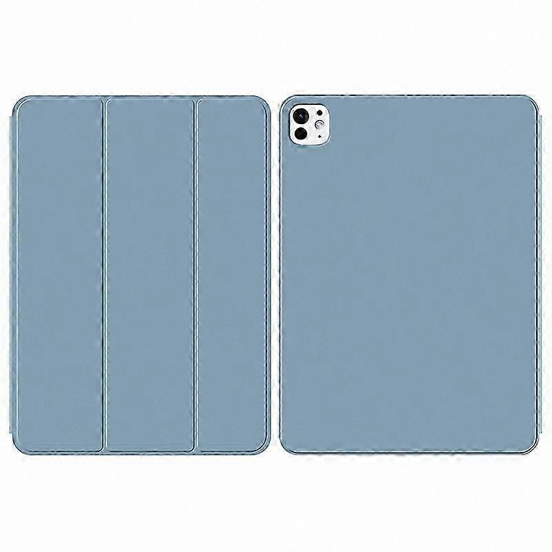 Magnetic PU Leather Tri-Fold Case for 13" Tablet, Shockproof Stand Cover with Secure Attachment