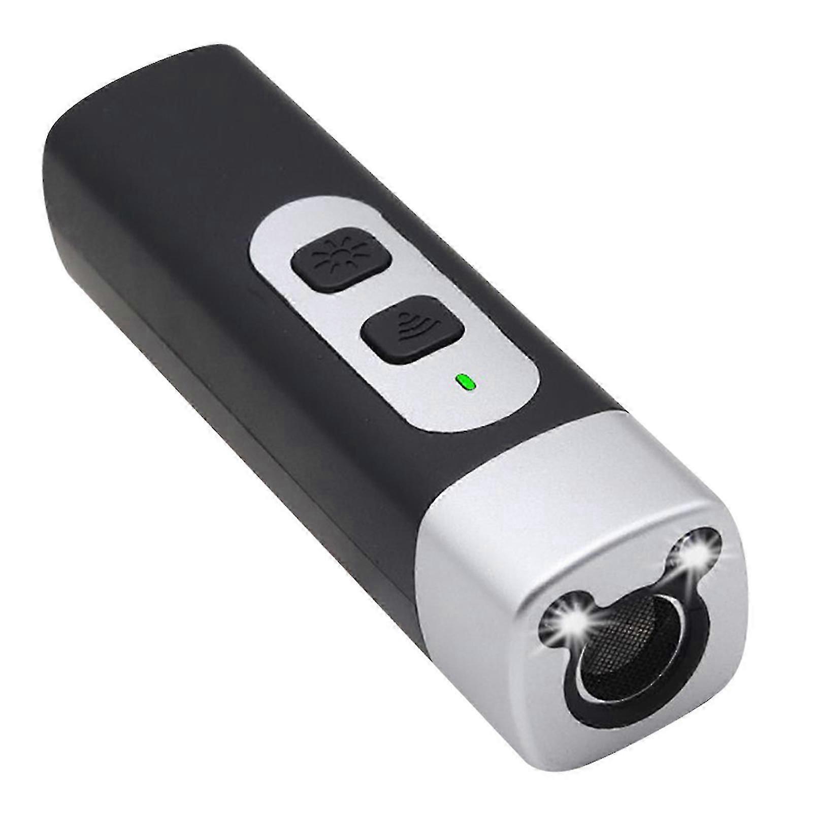 Anti Barking Device for Dogs Portable Dog Bark Deterrent Device with LED Flashlight for Outdoor for Small Medium Large Dogs