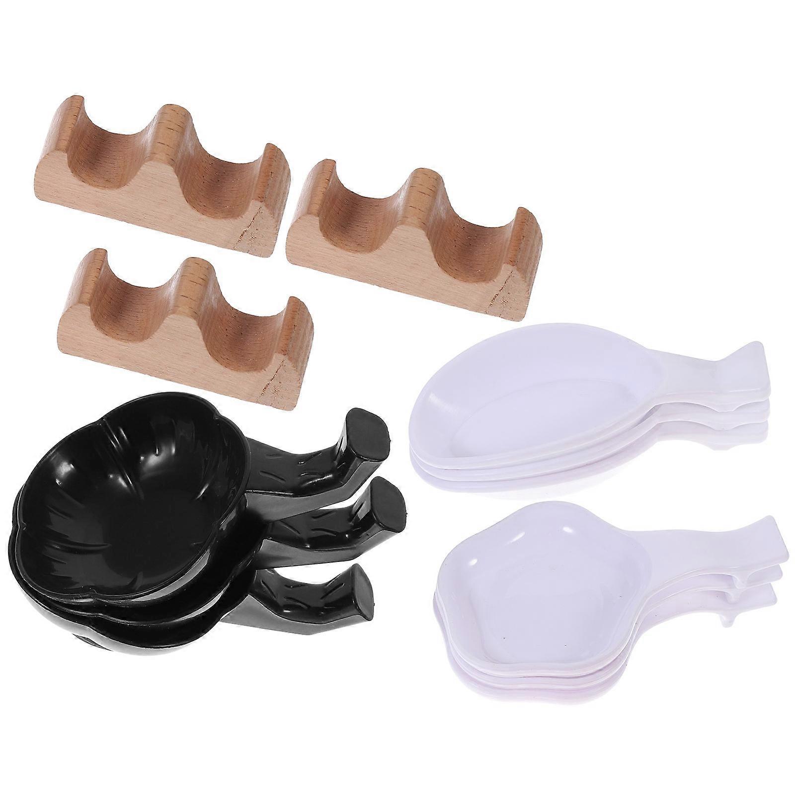 Chinese Calligraphy Ink Plate Plastic Ink Dish for Storage 60Pcs Set