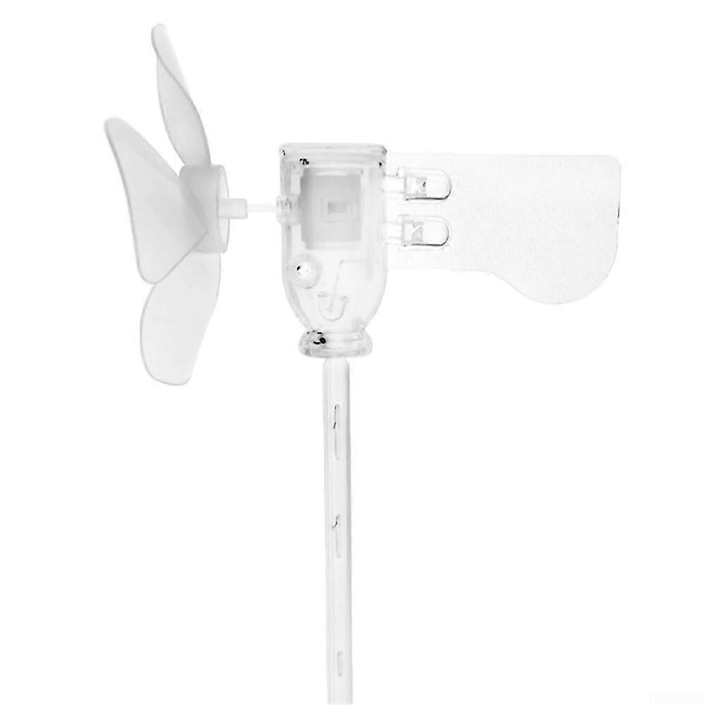 Smallest Wind Turbines Generator LED Teaching Tool Model Compact Size Plastic Automatically Faces Wind For Direction