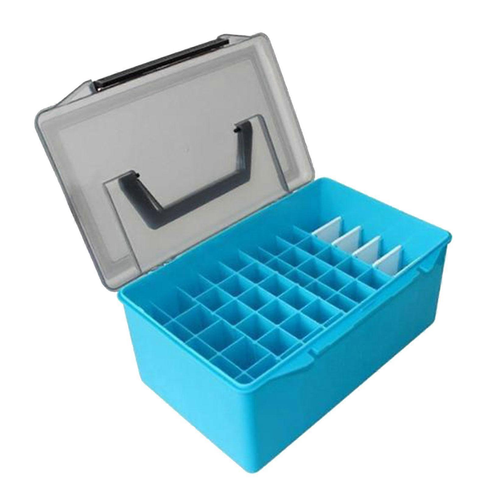 Fishing Tackle Storage Box Large Tackle Organizer for Jigs Hooks Baits Hooks Blue