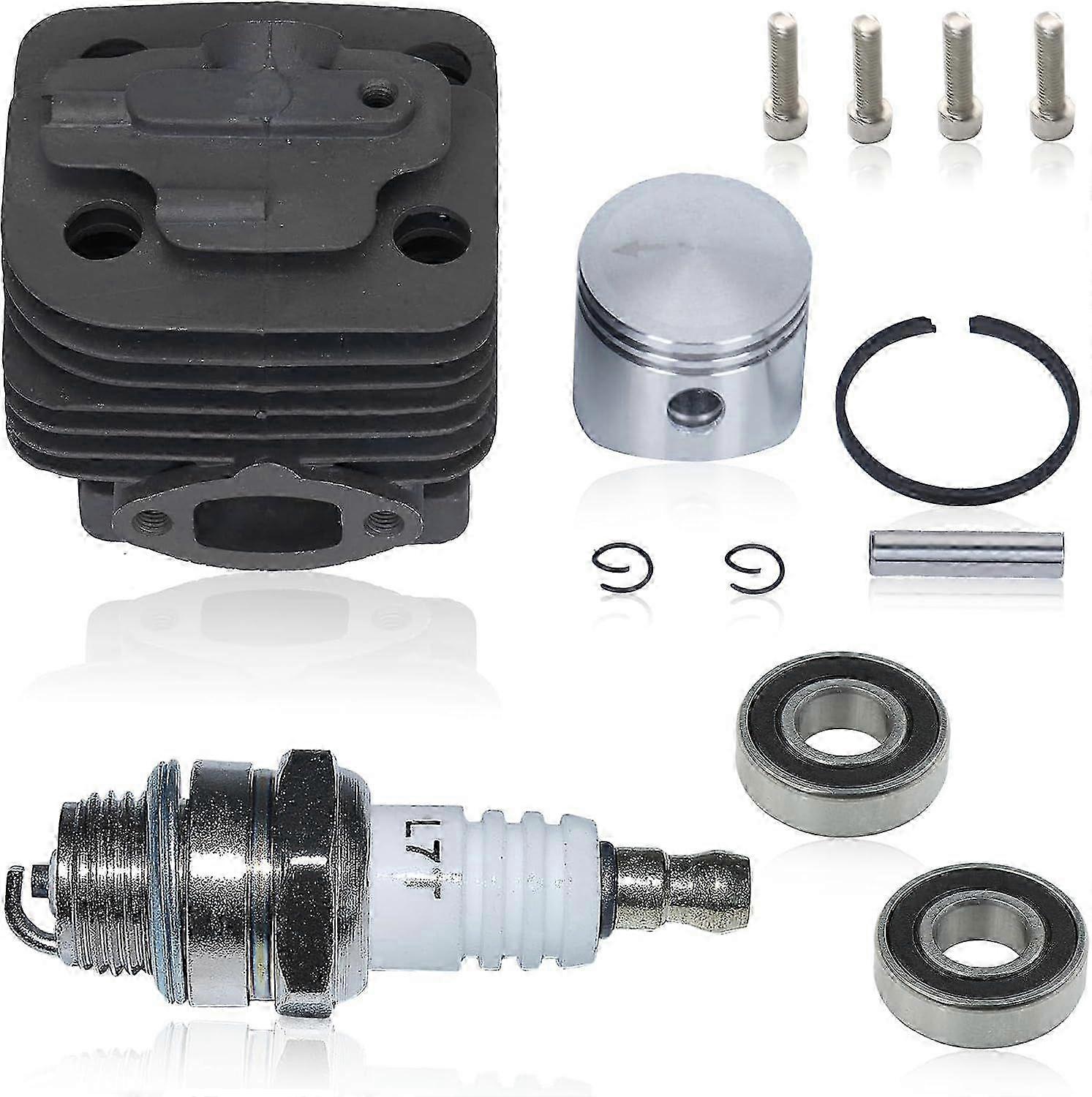 Cylinder Piston Kit Replace for A130000122 P021002360 for Echo PB-260i PB-261i PB-260L PB-261L PE-260 PE-261 EDR-260 SRM-260S SRM-260SB SRM-260U SRM-2