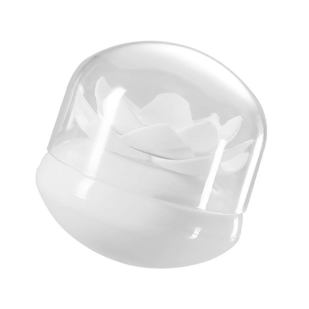 Toothpick Storage Box for Cosmetic Tips Organizer 3Pcs Creative White