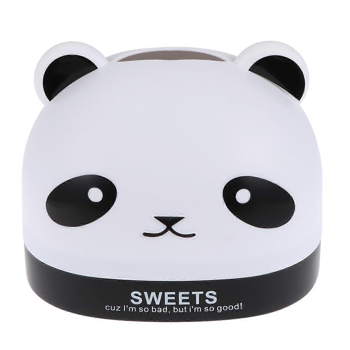 Tissue Paper Container Desktop Tissue Box for Holding Paper 2Pcs Black