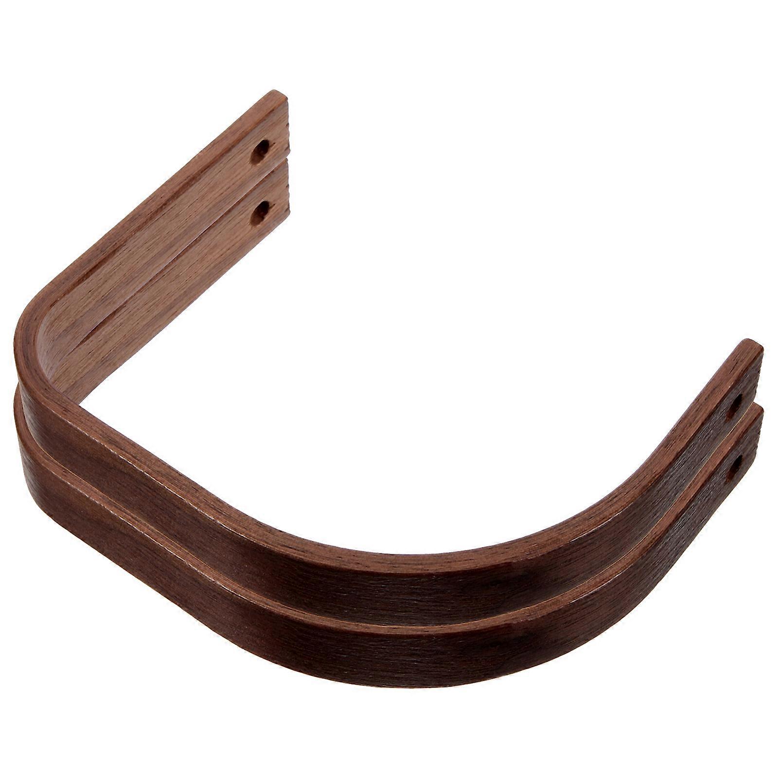 Retro Kettle Grip 10 Pcs Lightweight Wooden Teapot Handle Replacement Easy Installation for Cooking Utensils