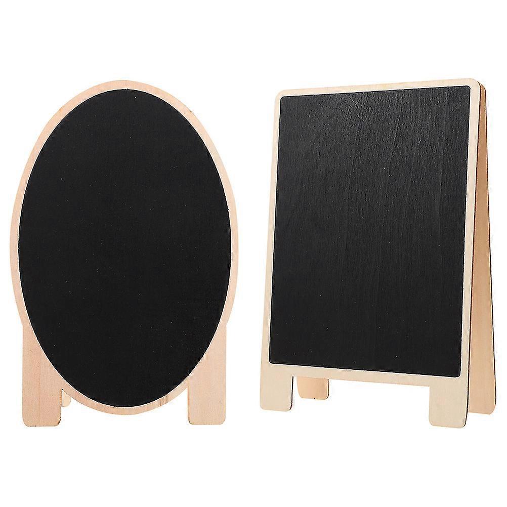 Word Board Wooden Message Board Home Use Bar Use Memo Recording 2Pcs