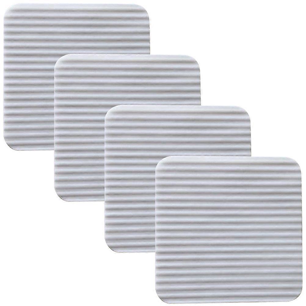 8Pcs Carpet Tape Rug Pad for Secure on Floors White Tape