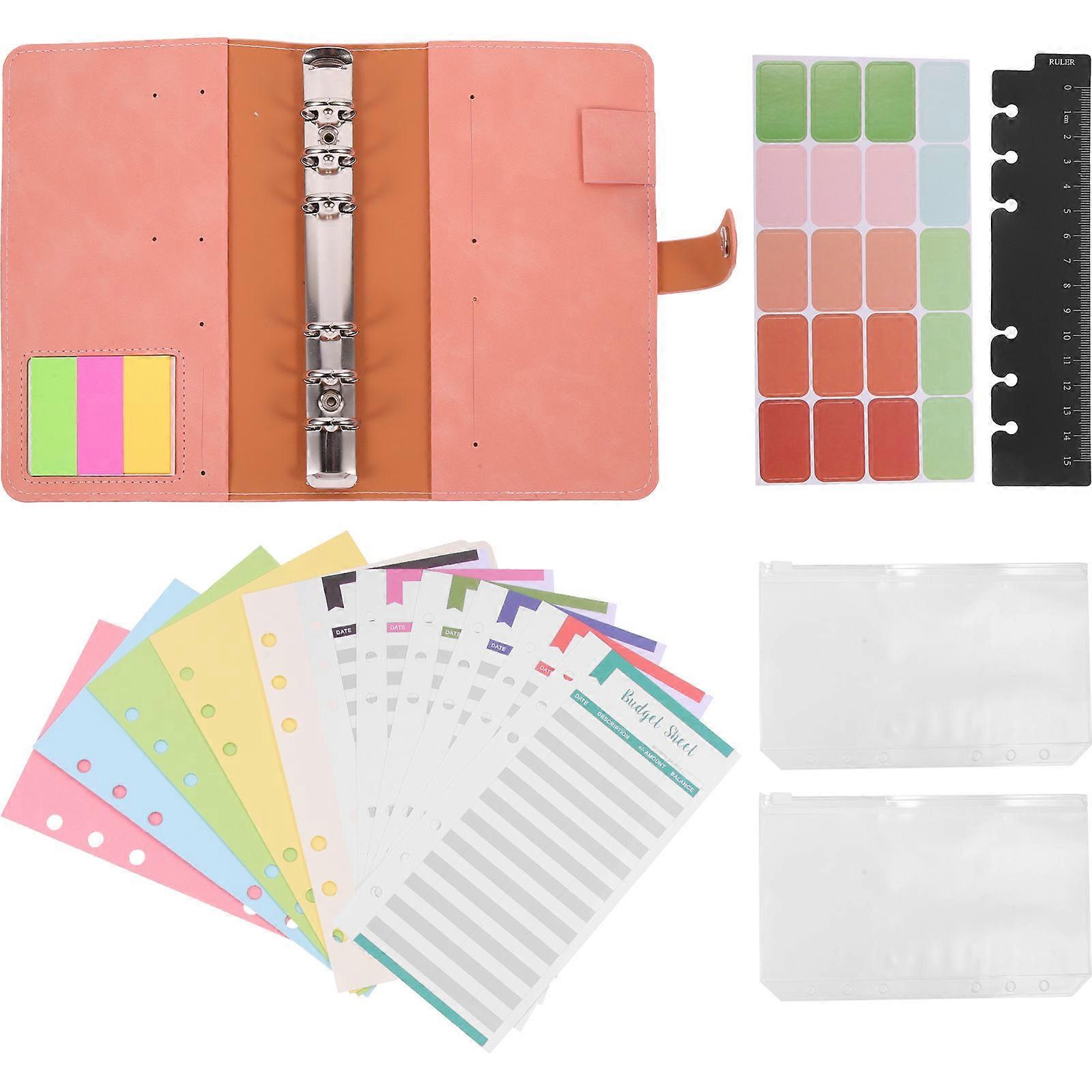 Cash Notebook Money Recording Sheets for Expense Tracking Budget Binder 3Sets