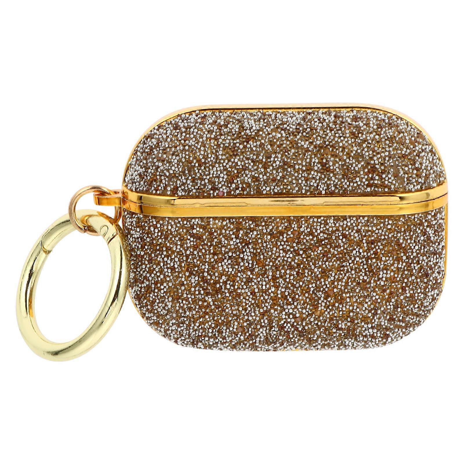 Protective Wireless Earphone Case for 2Pcs in Golden