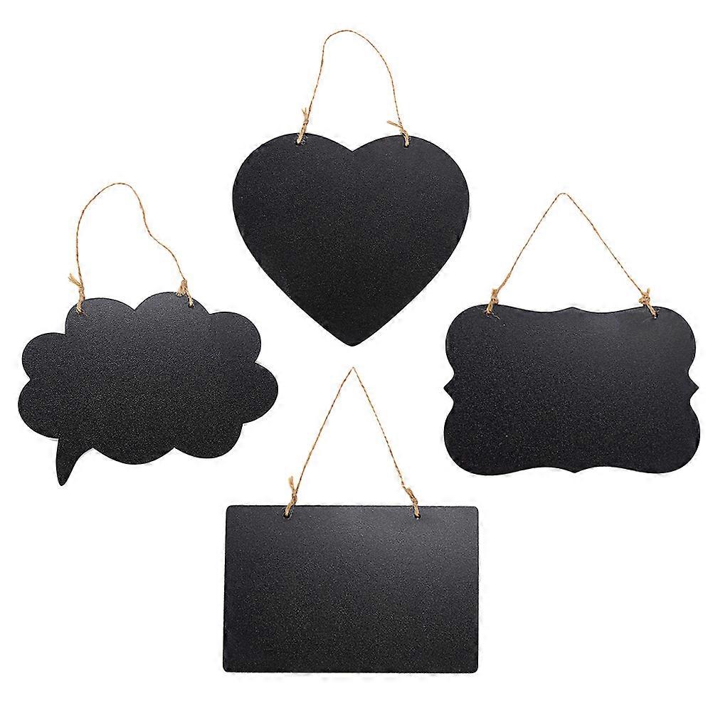 Double Sided Blackboard Wooden Message Board for Writing Use 8Pcs