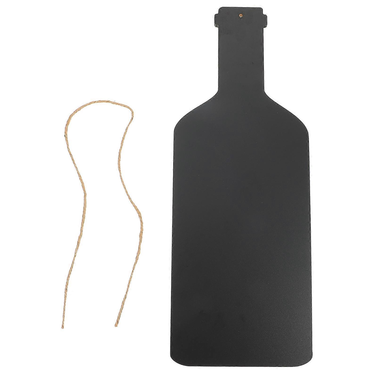 Hanging Message Boards Wooden Blackboard for Writing Use 2Pcs