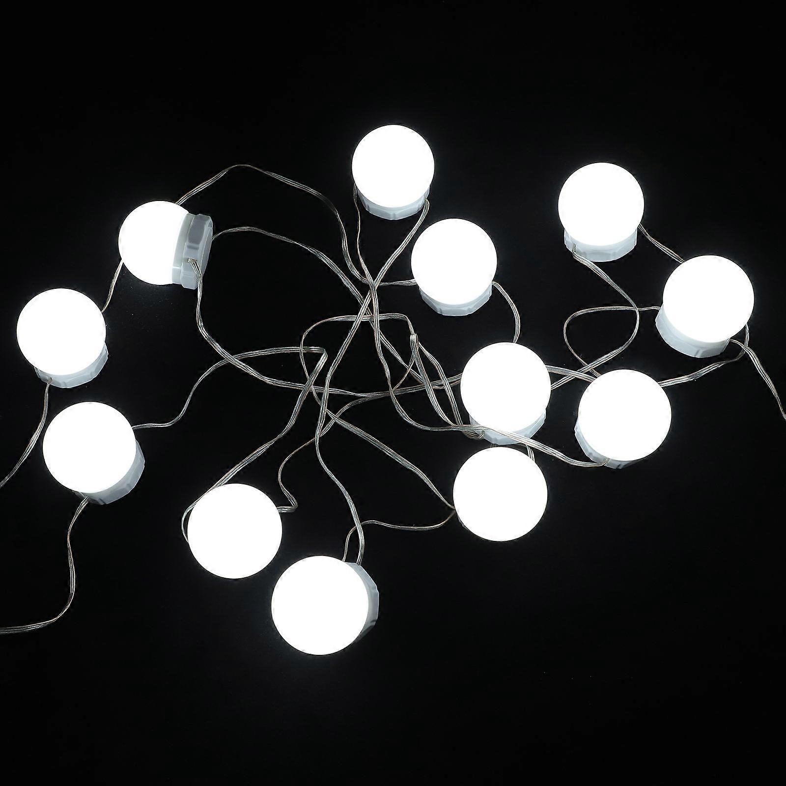 Vanity Lights Dressing Table Mirror Lights 5Pcs LED Dimmable Bulbs