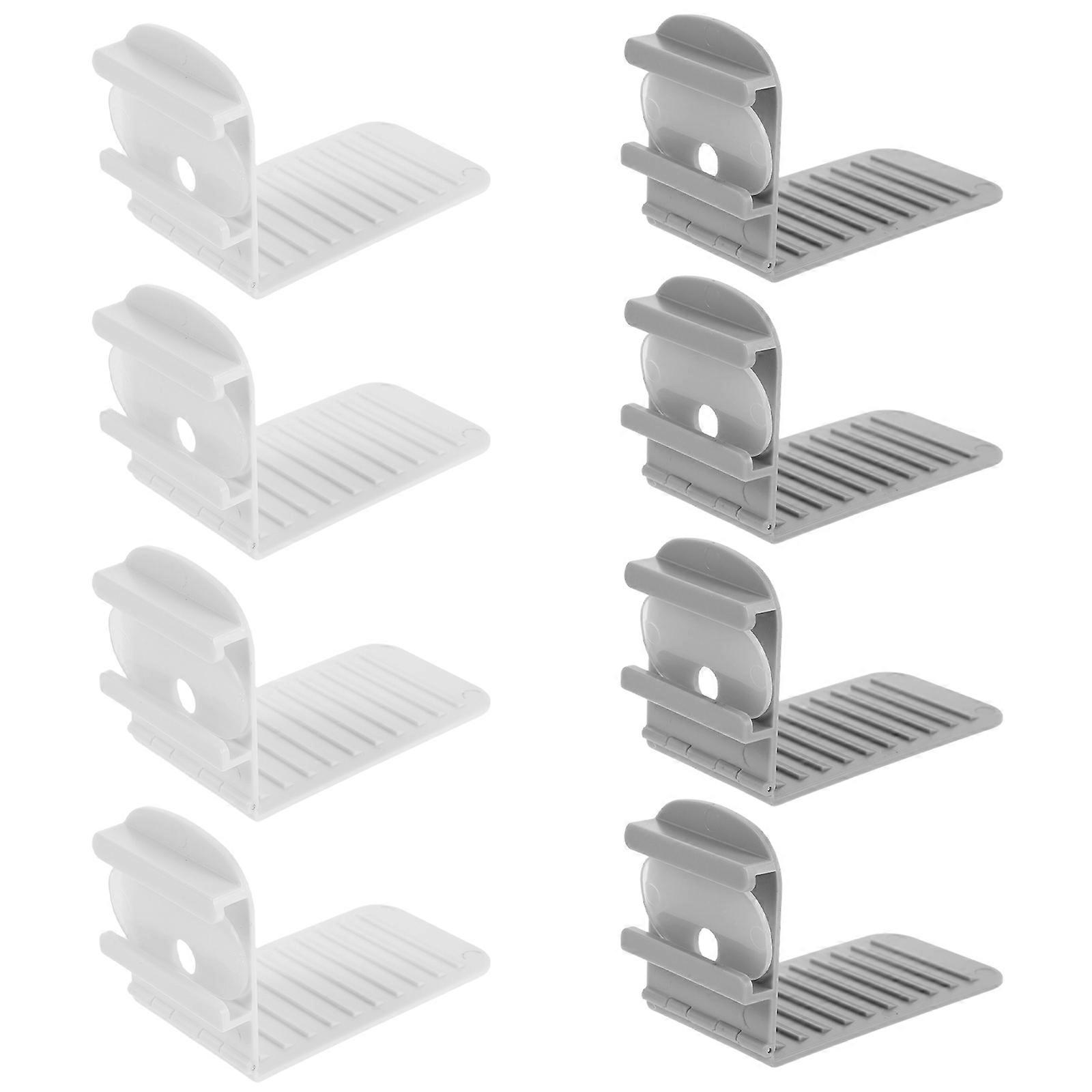 Invisible Bed Sheet Closure 8Pcs Plastic Fasteners For Household Bedding Accessories Prevent Sheet Displacement Comfortable Sleeping
