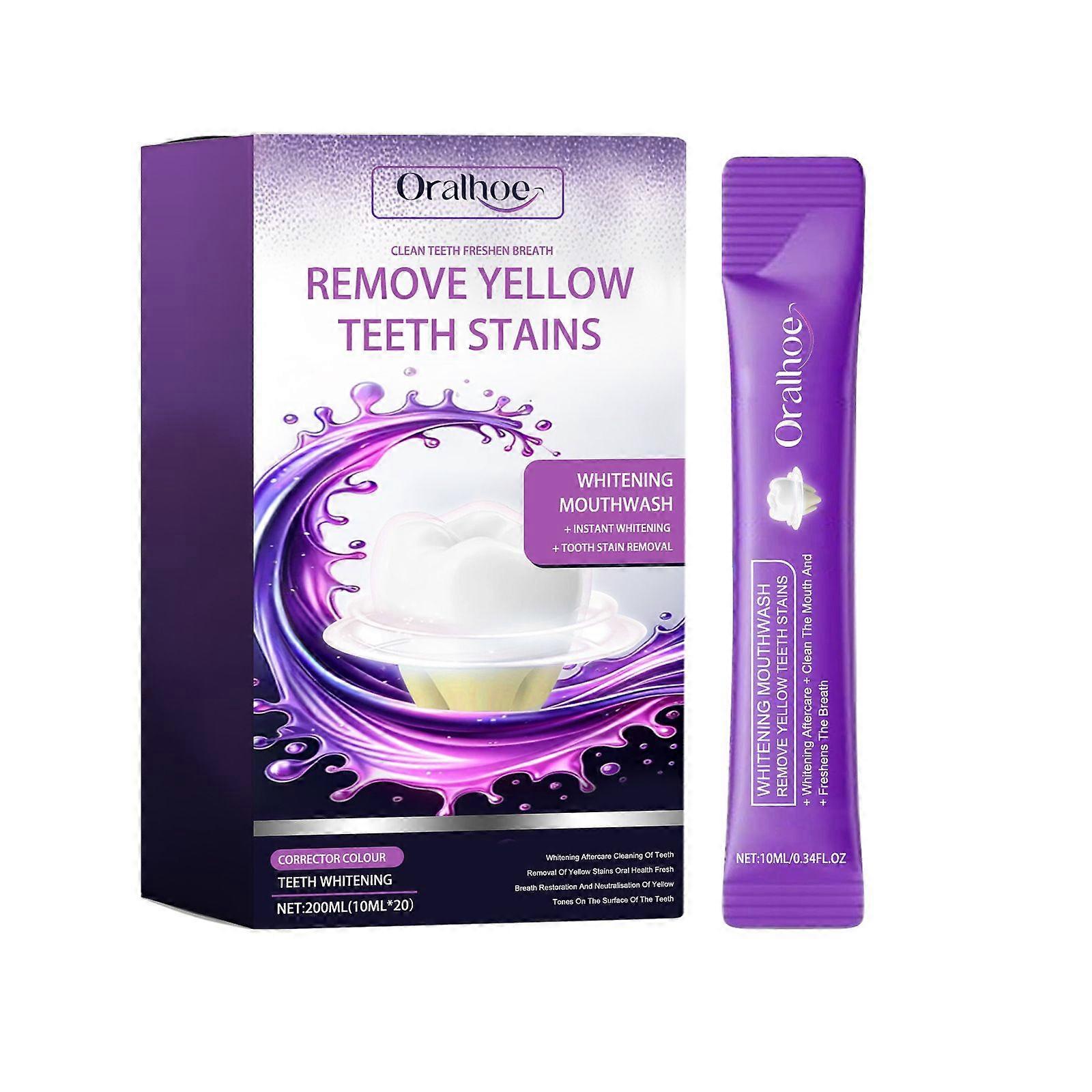 Purple Teeth Whitening Mouthwash