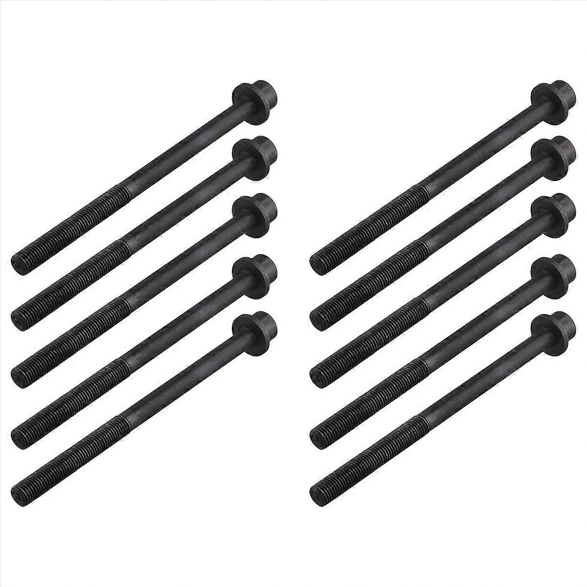 10 Pcs Cylinder Head Bolts Set For 