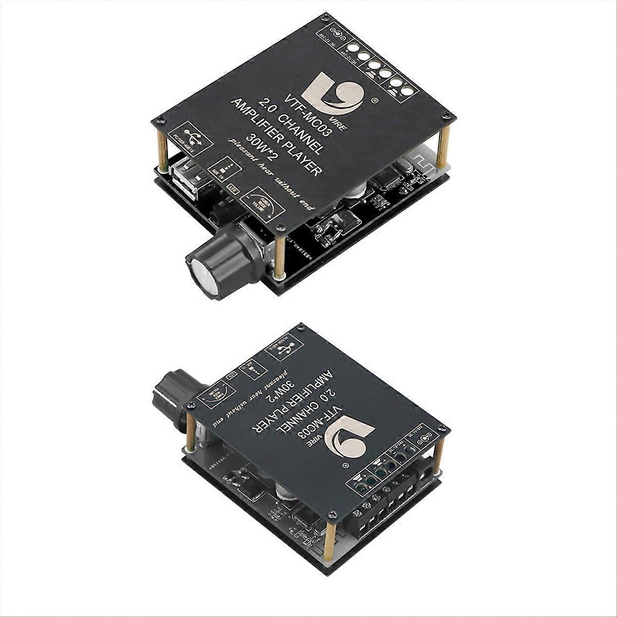 VIRE Bluetooth 5.3 Audio Amplifier Module 2x30W Dual Channel