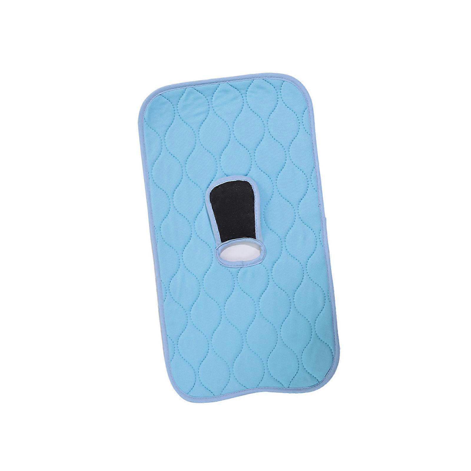 Machine Washable Strollers Pad High Absorbency Soft Fabric Portable Seat Cushion Cover for Car Seat Strollers  Sky Blue