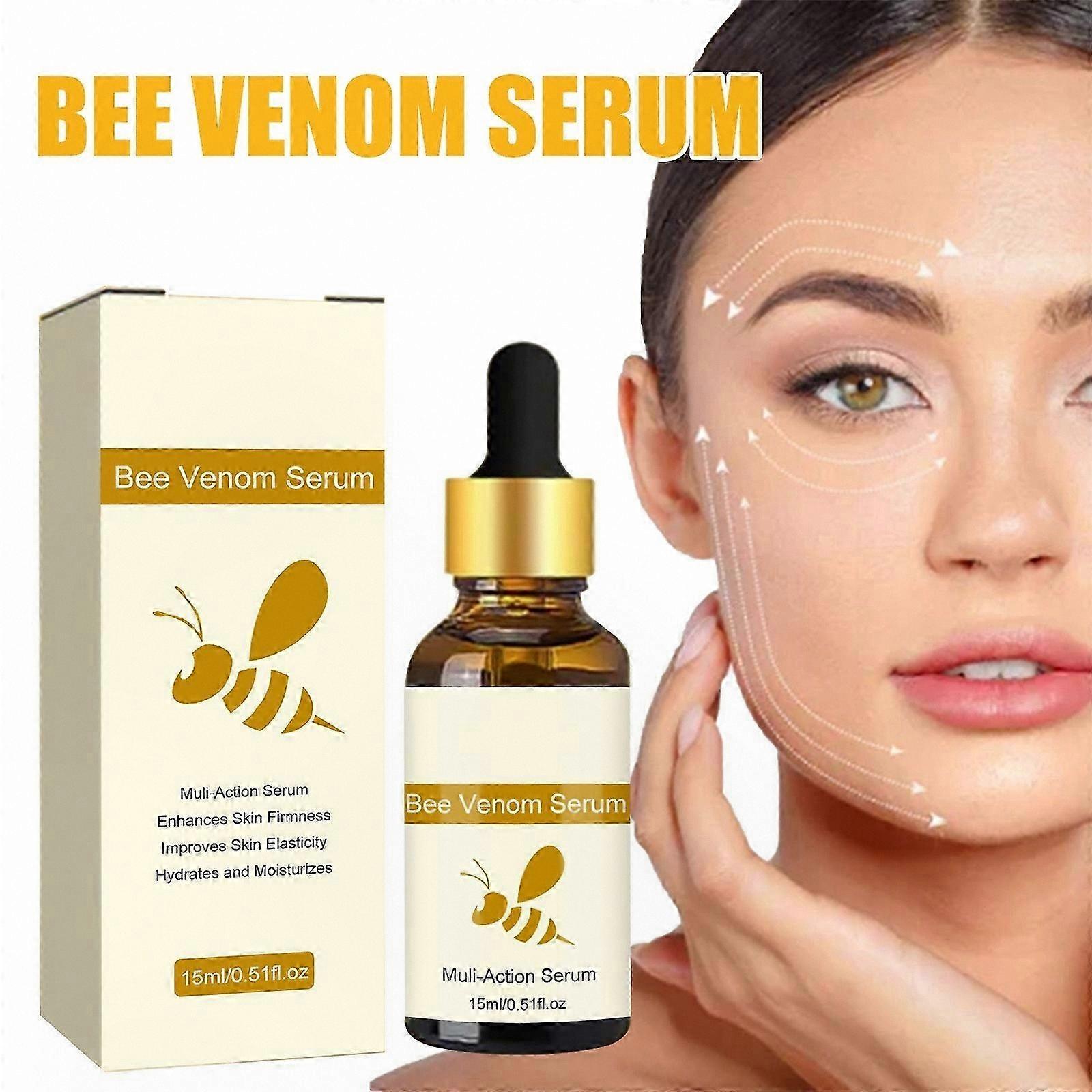 Bee Venom Essence with Collagen for Skin Nourishment and Hydration Treatment Solution