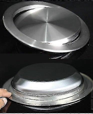 Acier inoxydable - Balance encastrée affleurante, couvercle de couvercle à rabat pivotant, poubelle