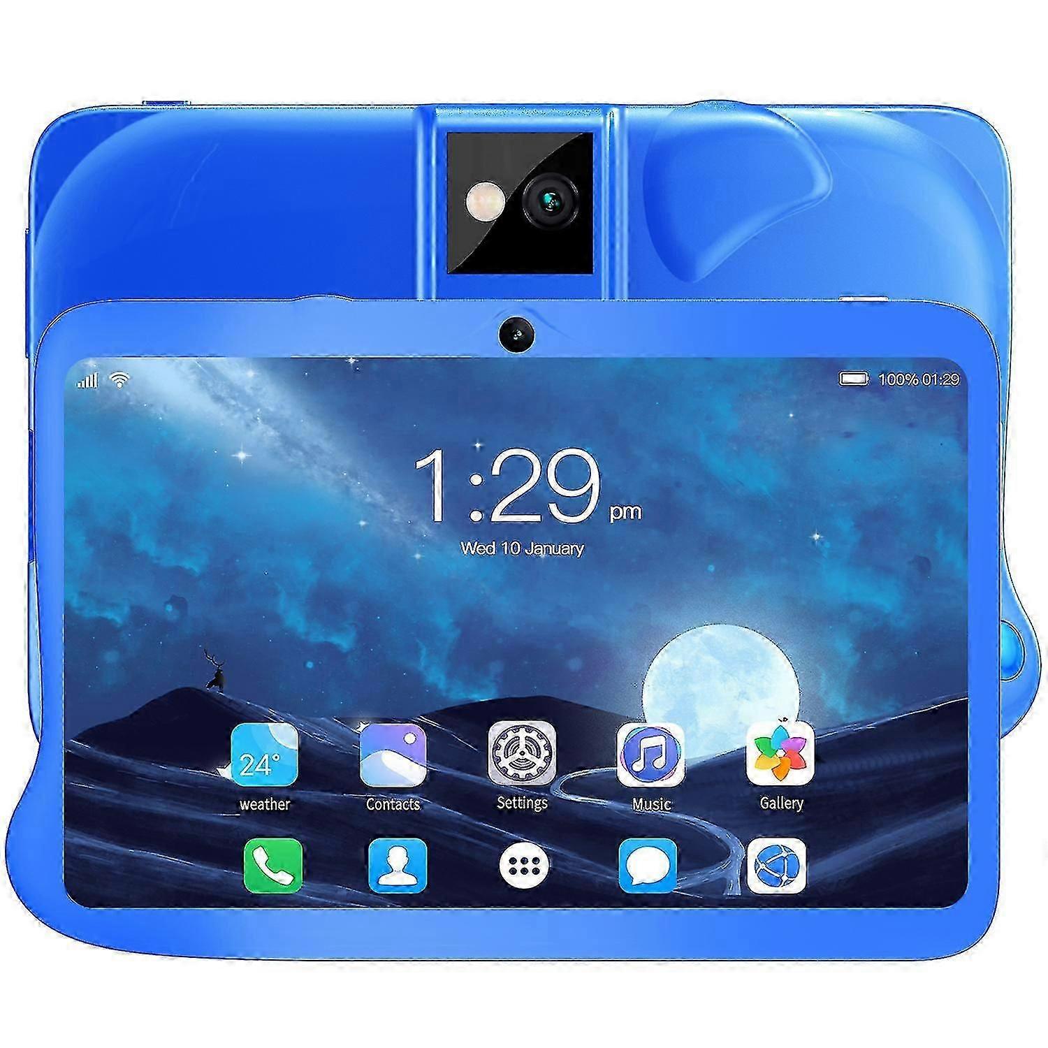 "Lasten 7-tuumainen Android Q8C1 6 Gt + 128 Gt tabletti"