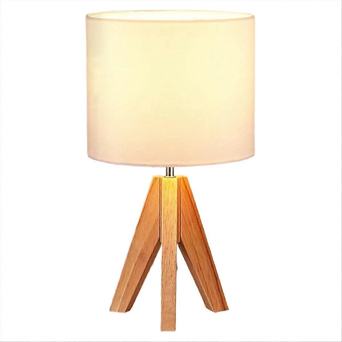Tripod Table Lamp Cute Bedside Lamp with Lampshade