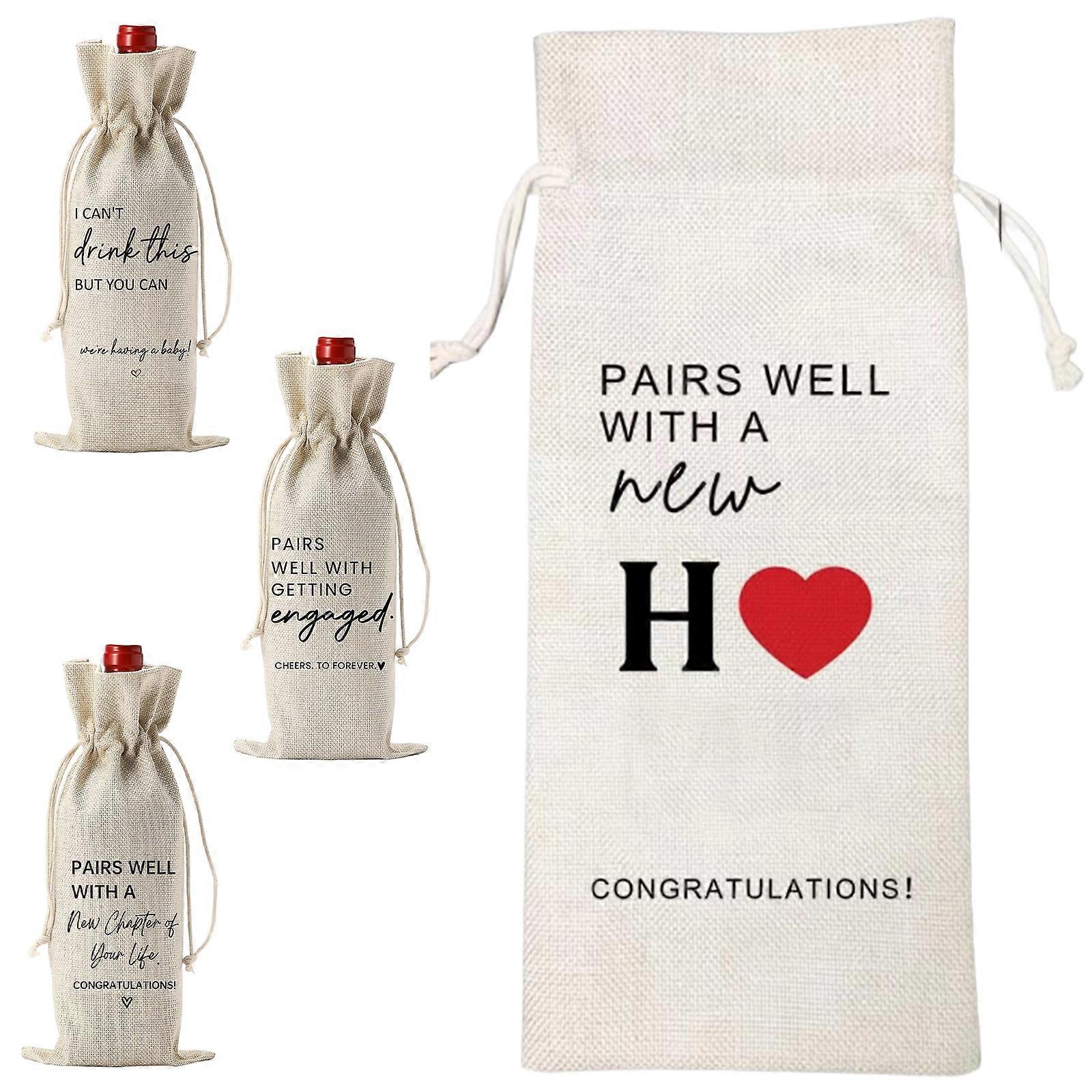 Practical Wine Gift Packaging Accessory With Protective Lining Wine Bottle Protectors Suitable For Travel And Display Multicolor