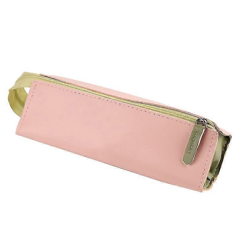 Pencil Case For Office Large Capacity Pu Pencil Bag