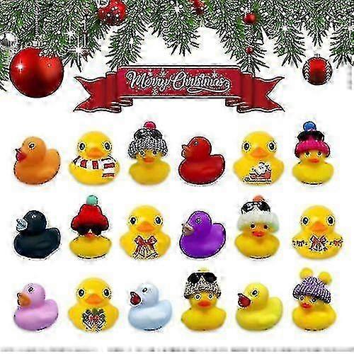 Kreativekraft 2022 Christmas Advent Calendar -Rubber Ducks Advent Calendar 24pcs 25-26