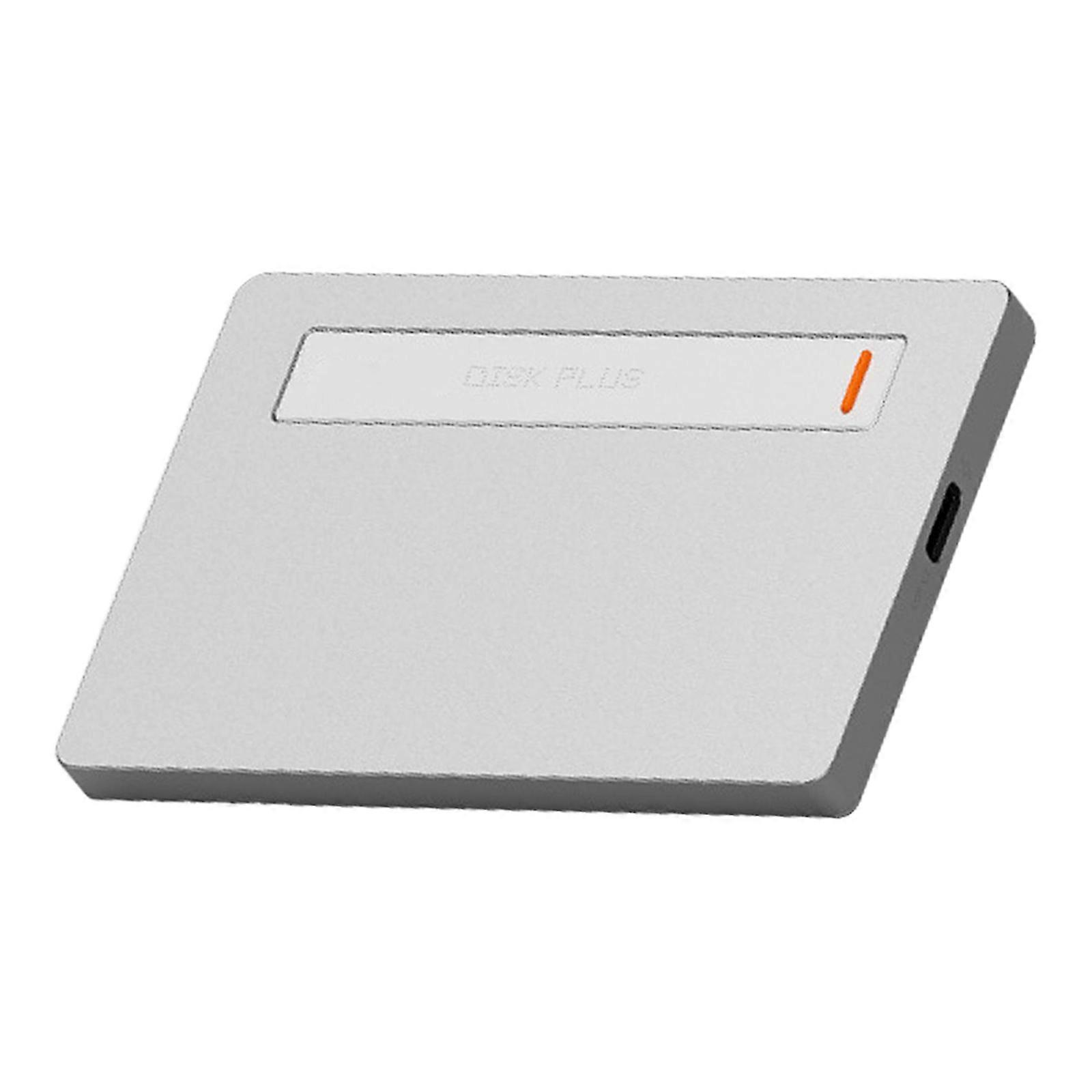 Portable SSDs Enclosure M.2 2280 NVMe SSDs Case Shell with 10Gbps Speed USB C 3.2 Gen 2, Ideal for Phone Laptop  Silver