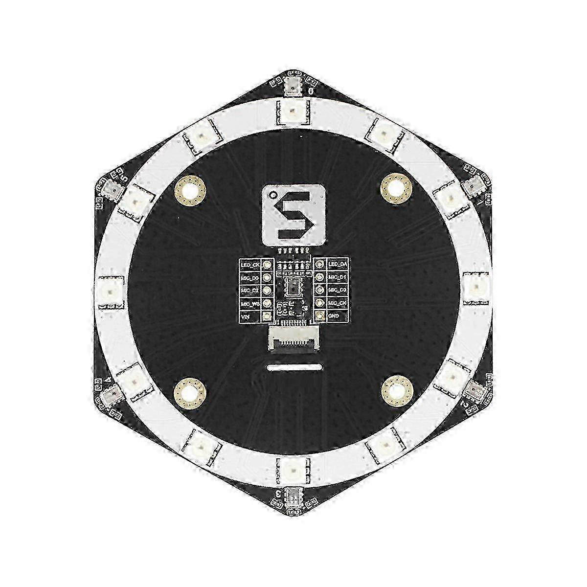 Mic6 Microphone Array Sound Source Location Tracking Module Expansion Board Msm261s4030h0 Ai With 1
