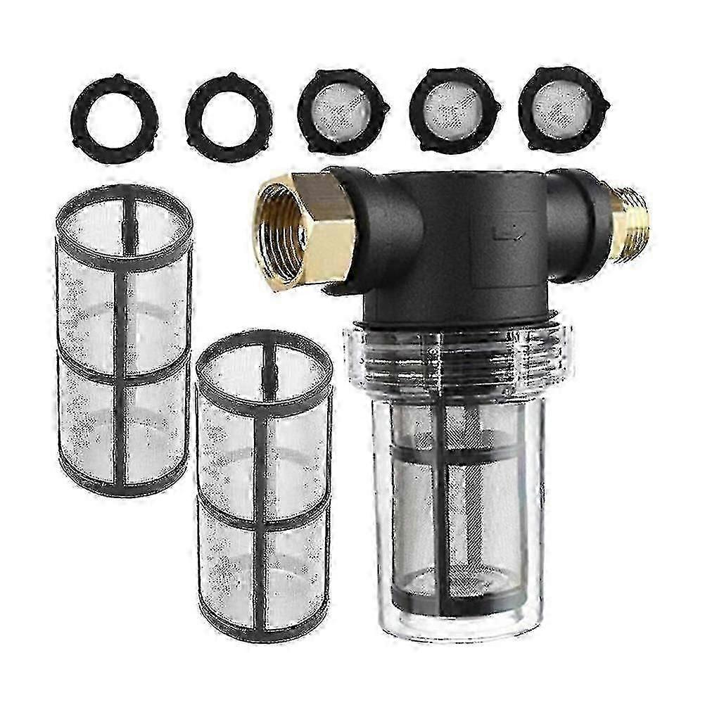 1 Set of Inline Water Filter Garden Hose Filter Water Hose Filter Hose Water Filter Hose Filter-In stock   -Yx