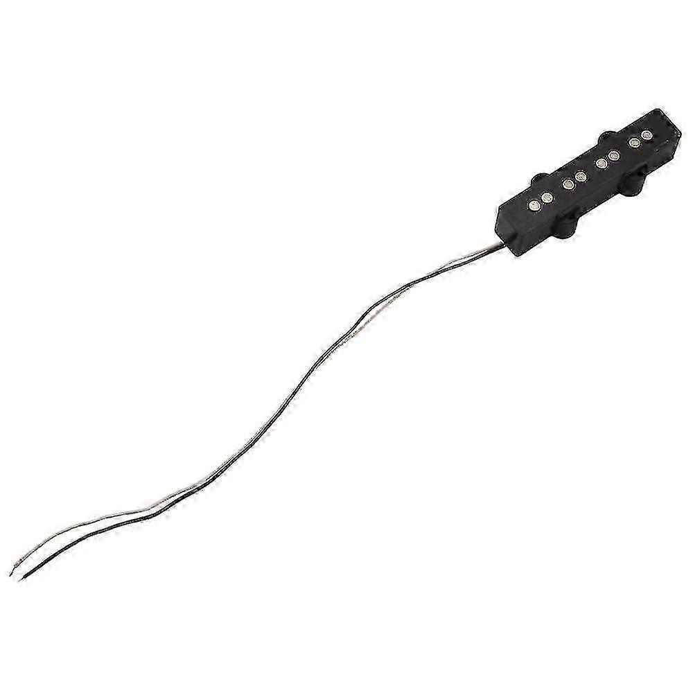 Pro Electric Bass Open Type Noiseless Bridge Pickup For 4 String Jazz Bass Jb Style,black 92x18.3mm