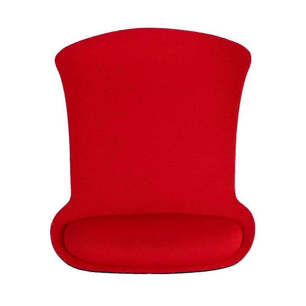 Ergonomic Mouse Pad Chaos Coordinator Funny Saying Memory Foam Wrist Rest Lycra Cloth Top and Non-Slip Base Design for Gaming Office Home Travel