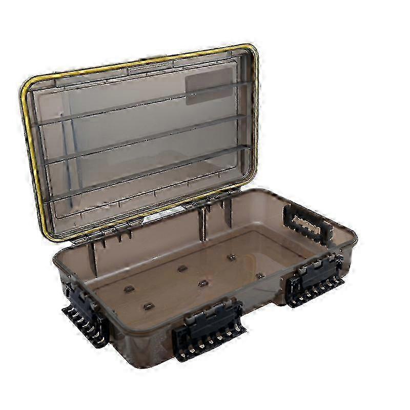 w Thicker Fishing Tackle Box for Jigs Lures with Adjustable Dividers Large Size 3700