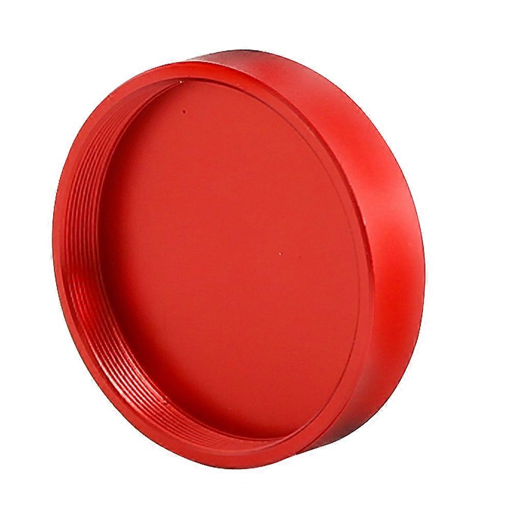 Totalmente Metal Telescópio Lente Dust Cap Cap Proteção M42X0.75mm para Astrofotografia Vermelha