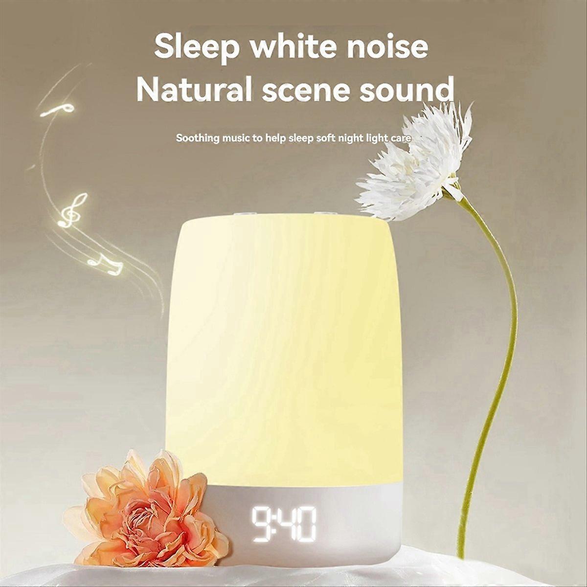 Sleeping with White Noise, Breathing Atmosphere Lamp,