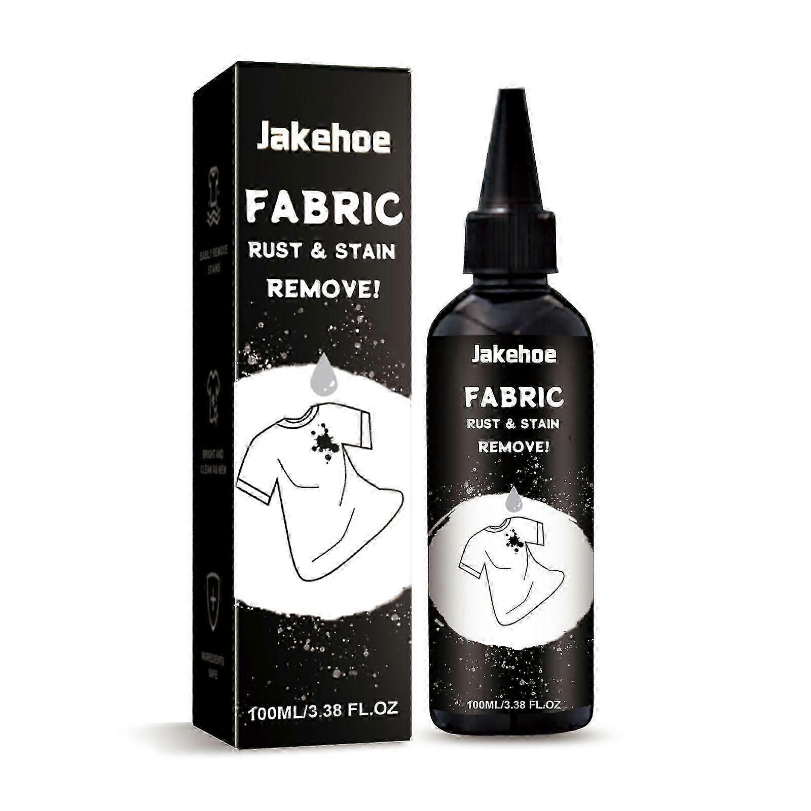 Fabric Rust & Stain Remover, Clothing Stain Yellow Edge Cleaning And Color Protection Multi-Effect Cleaning Agent