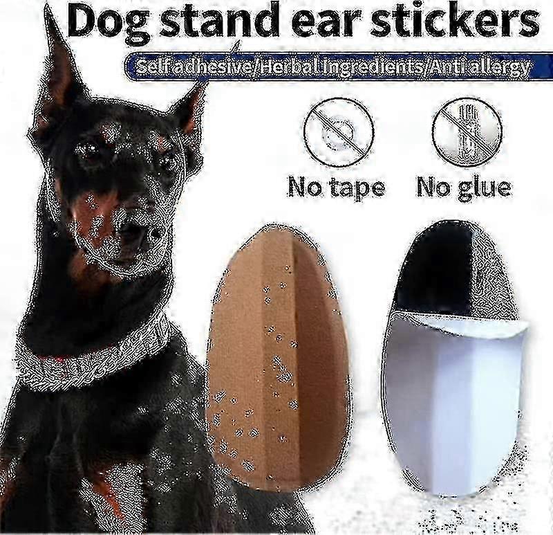 ​Dog Ear Support Patch For Doberman Pinscher Sheltie Corgi Ear Correction Holder Breathable Comfortable Design​