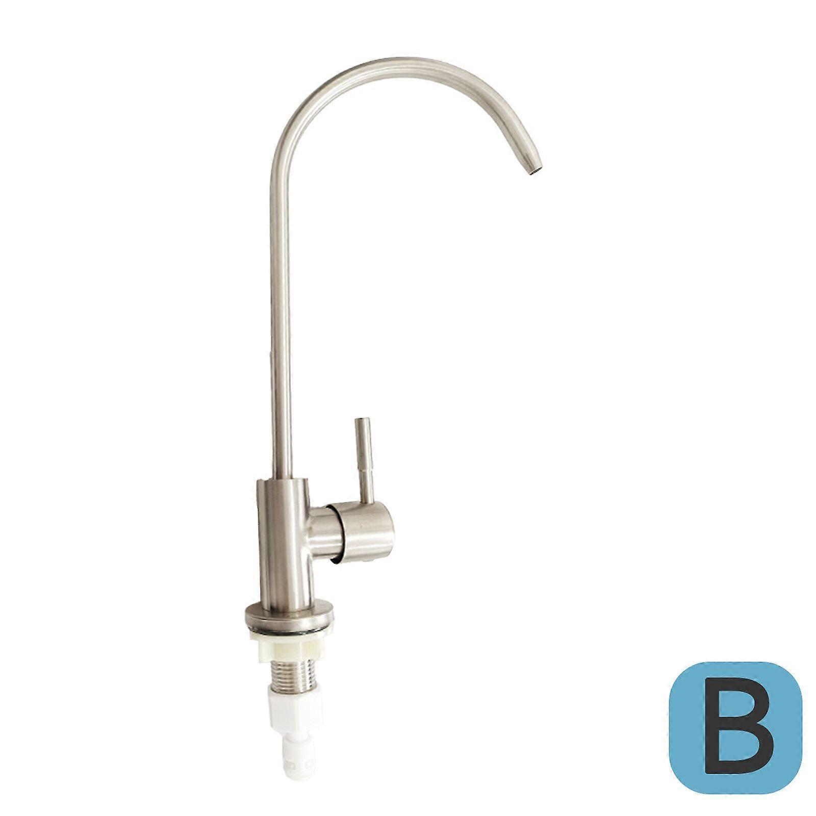 1 robinet à col de cygne pour purificateur d'eau, filtre à eau potable par osmose inverse G1/2