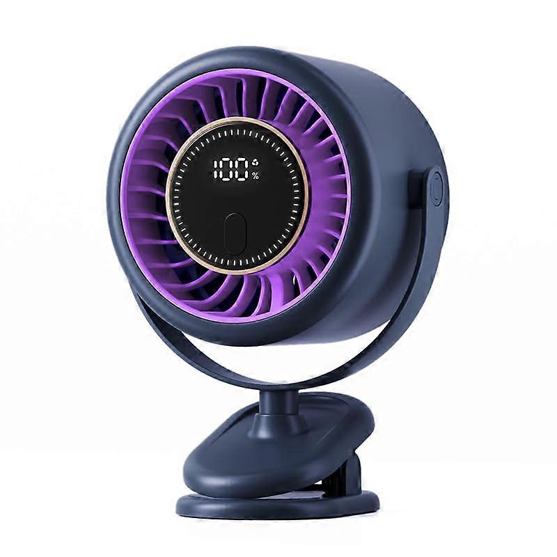 100Speed Adjustable Portable Clip On Fan with Powerful Airflow for Desk Wall Home and Office