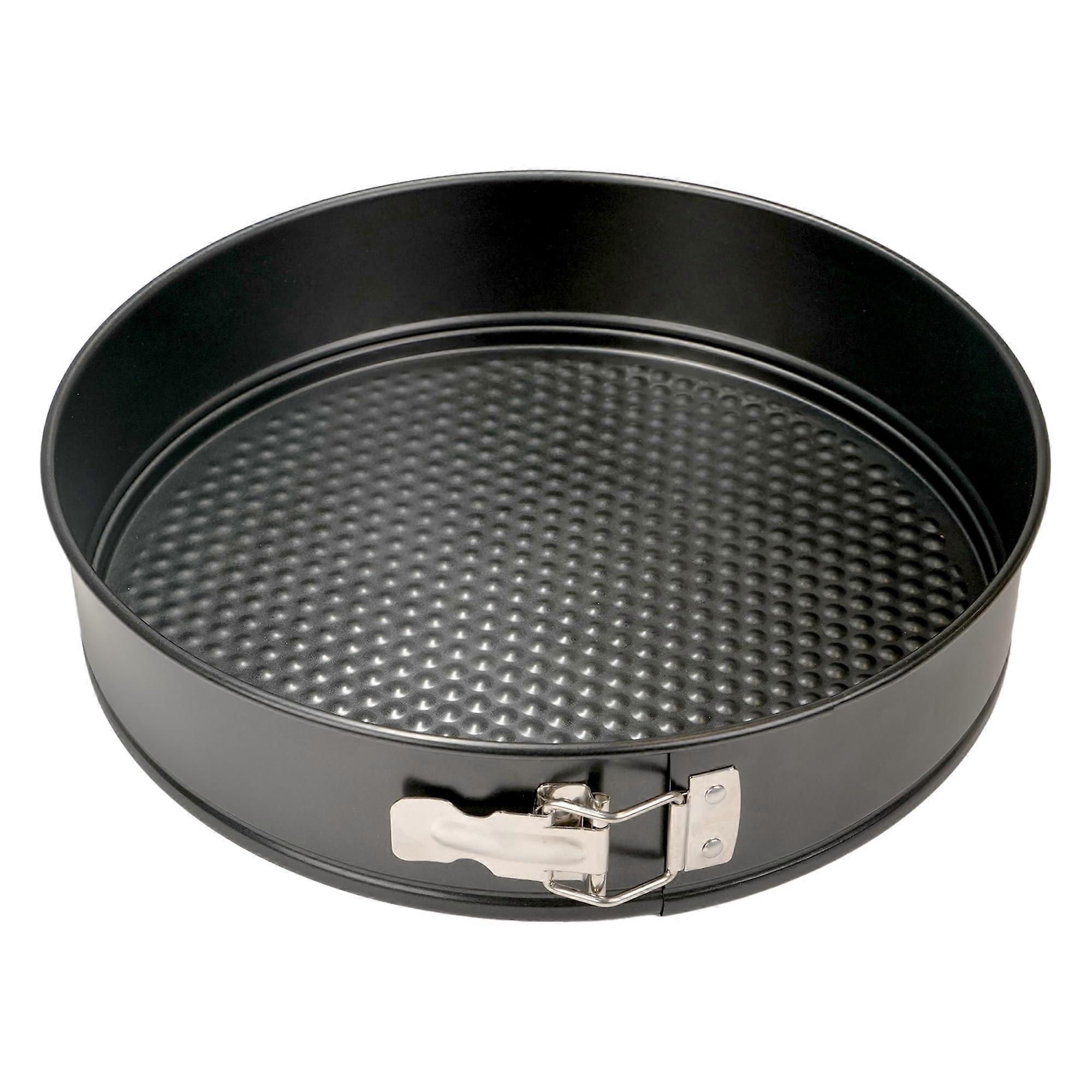12 Inch Nonstick Springform Pan with Honeycomb Base, Large Carbon Steel Cheesecake Pan for Baking